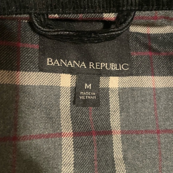 Banana Republic Water-Resistant 4-Pocket Field Jacket Size Medium Black - Picture 4 of 6